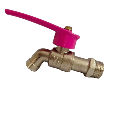Chiny dostawcy powitanie Brass Bibcock kran z uchwytem mały kran