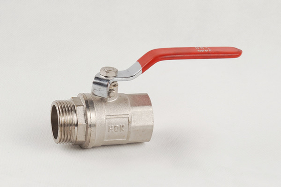 Zawór kulowy z mosiądzu o wysokiej wytrzymałości 25 mm z gwintem DN20-NPT Port Antiwear