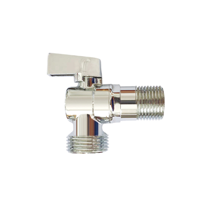 Komercyjny zawór kątowy 15 mm Port WC Trójkątny zawór kątowy pralki