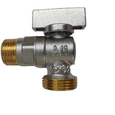 Komercyjny zawór kątowy 15 mm Port WC Trójkątny zawór kątowy pralki