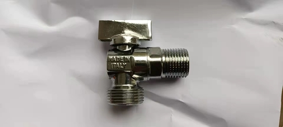 Konfigurowalny projekt Zawór kątowy umywalki Sanitarny zawór kątowy 15 mm